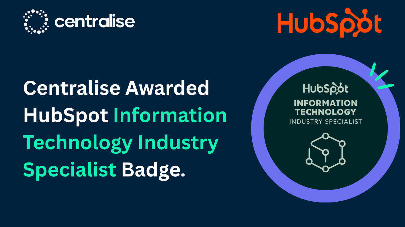Centralise awarded information technology industry specialist badge
